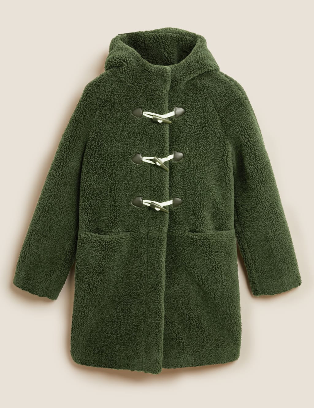 M&s teddy bear coat top