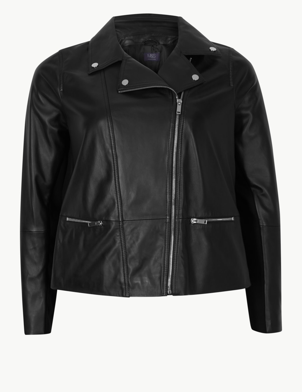 Marks and spencer curve leather jacket 2025
