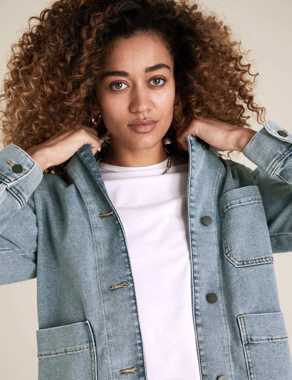 M&s ladies denim jacket shop