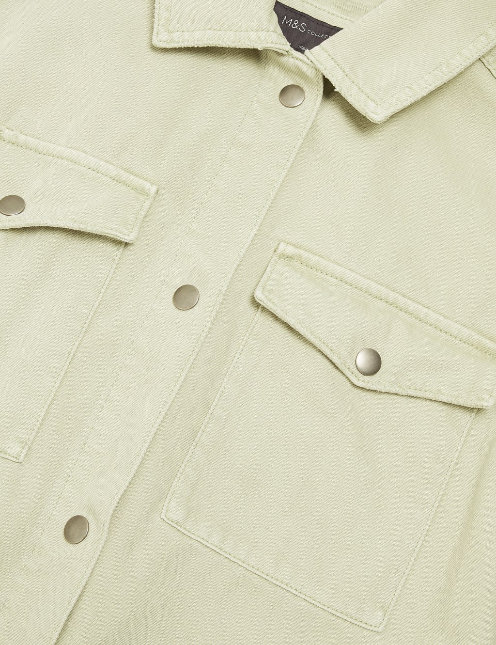 Denim Belted Utility Jacket 7 of 7