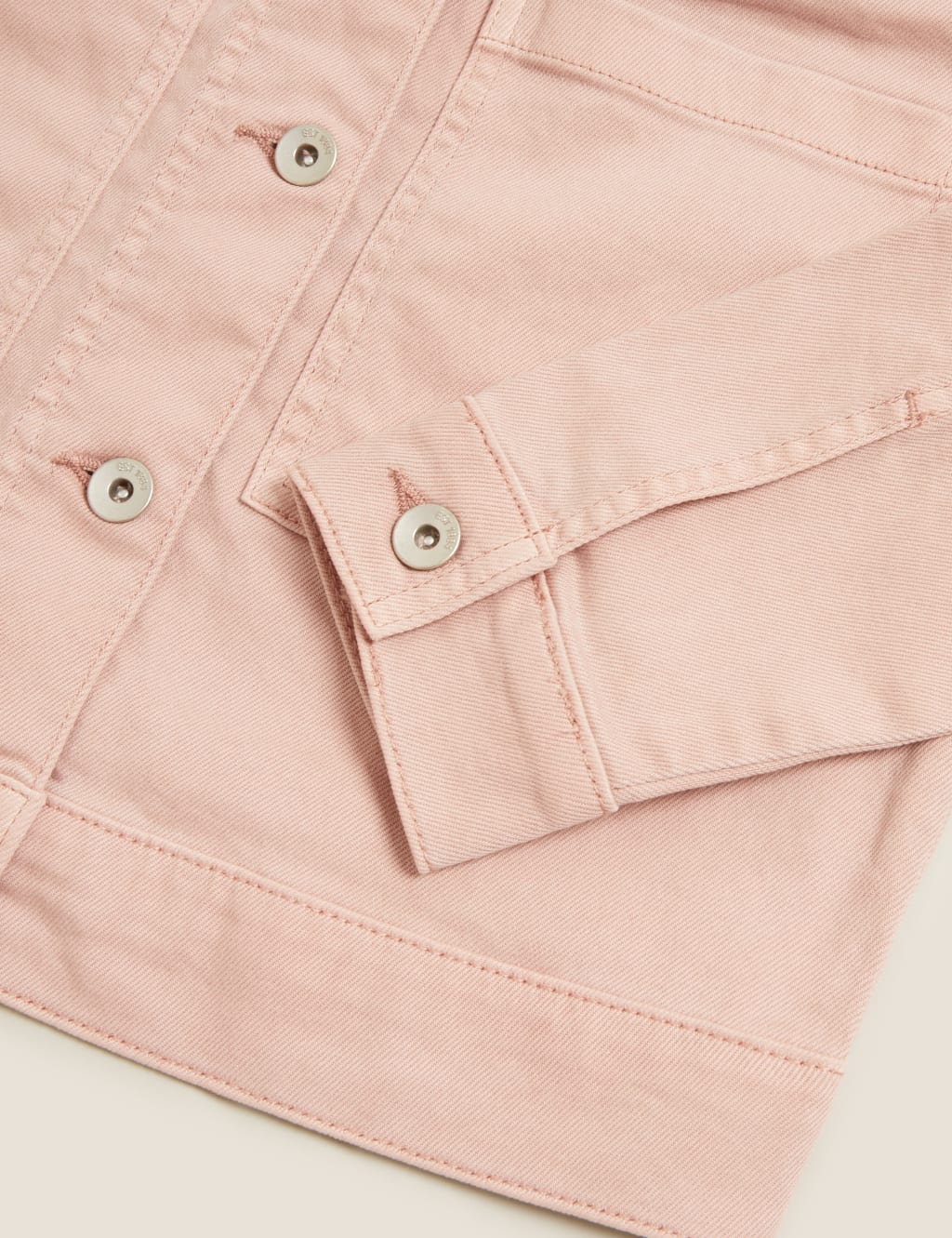 Denim Cropped Jacket 6 of 6