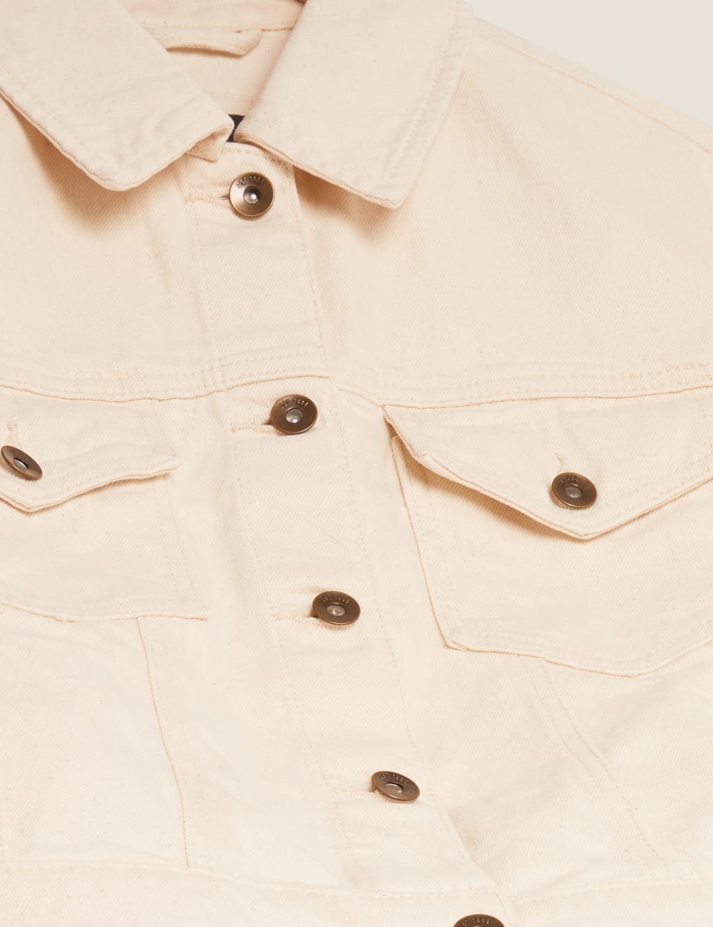 Denim Cropped Jacket 6 of 6