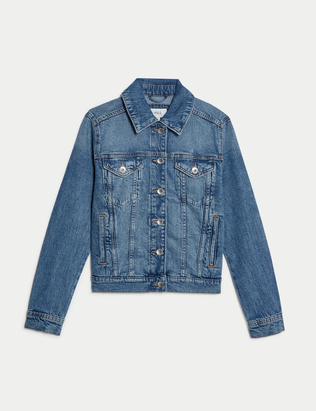 M&s ladies denim jacket discount