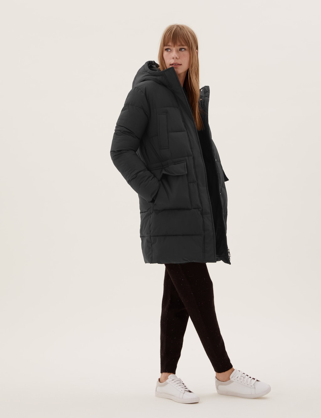Thermowarmth™ Hooded Puffer Parka Coat 1 of 6