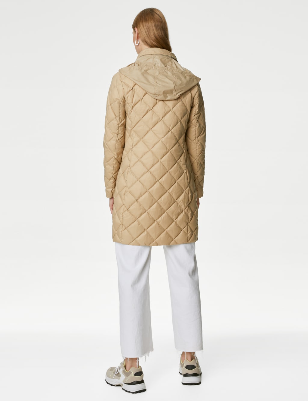 Feather & Down Diamond Quilted Coat 5 of 8