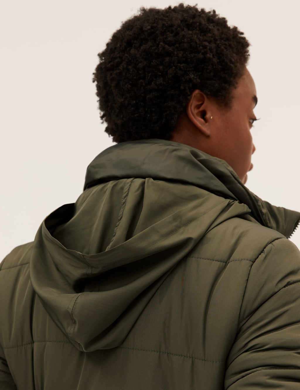 Recycled Thermowarmth™ Funnel Neck Coat 7 of 7
