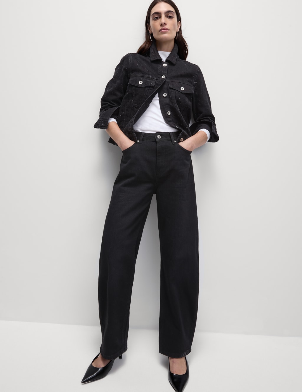 M&s womens denim jacket sale