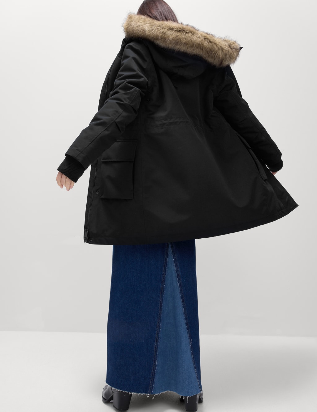 Stormwear Ultra Hooded Faux Fur Lined Parka Coat
