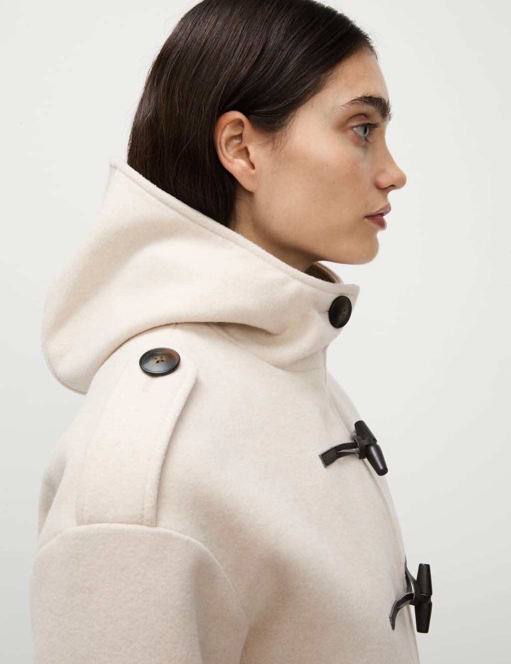 Womens duffle coat marks and spencer online