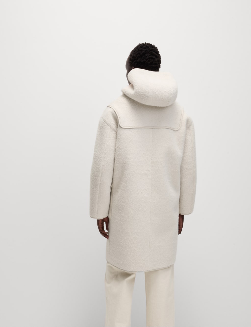 Textured Duffle Coat M S Collection M S