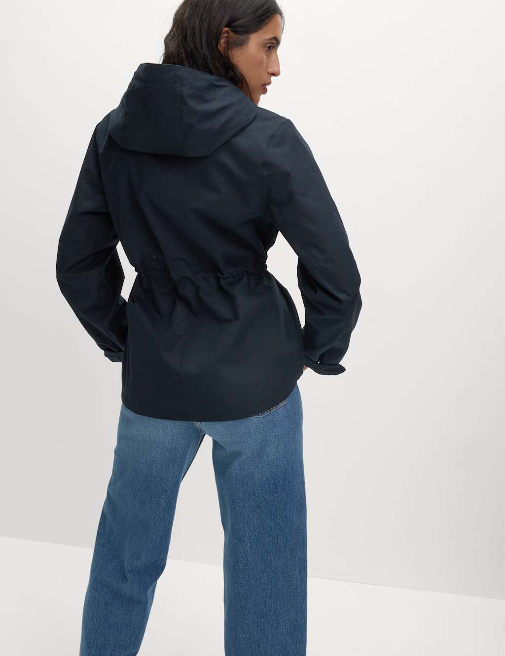 Stormwear™ Hooded Rain Jacket with Cotton 5 of 8