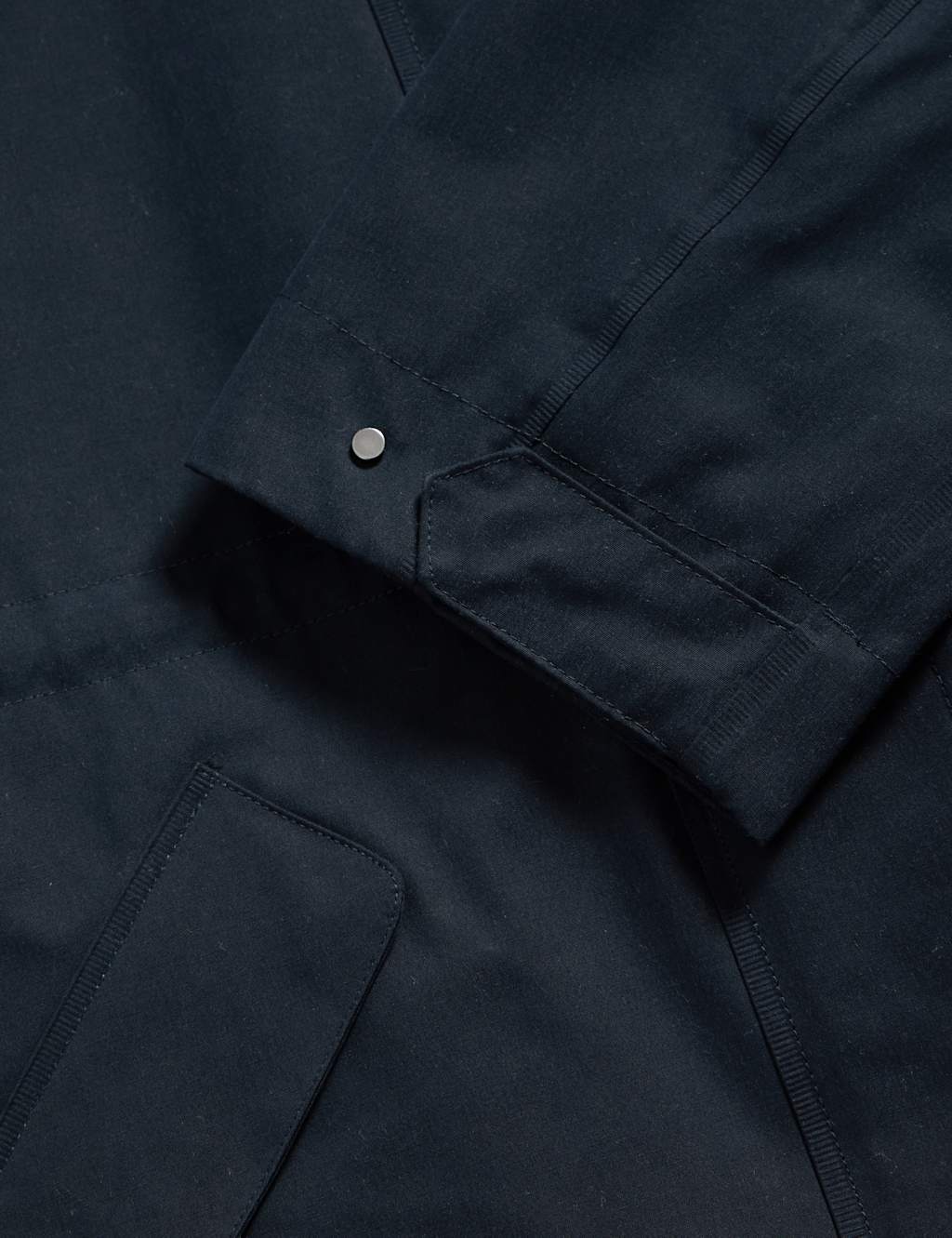 Stormwear™ Hooded Rain Jacket with Cotton 8 of 8