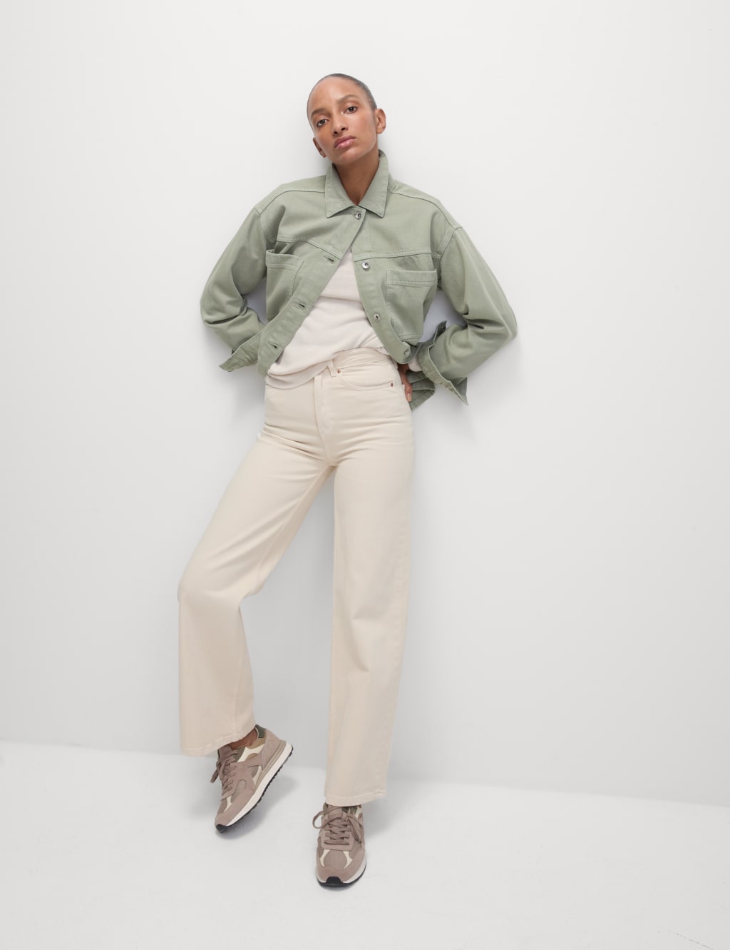 Pure Cotton Denim Relaxed Shacket 4 of 7