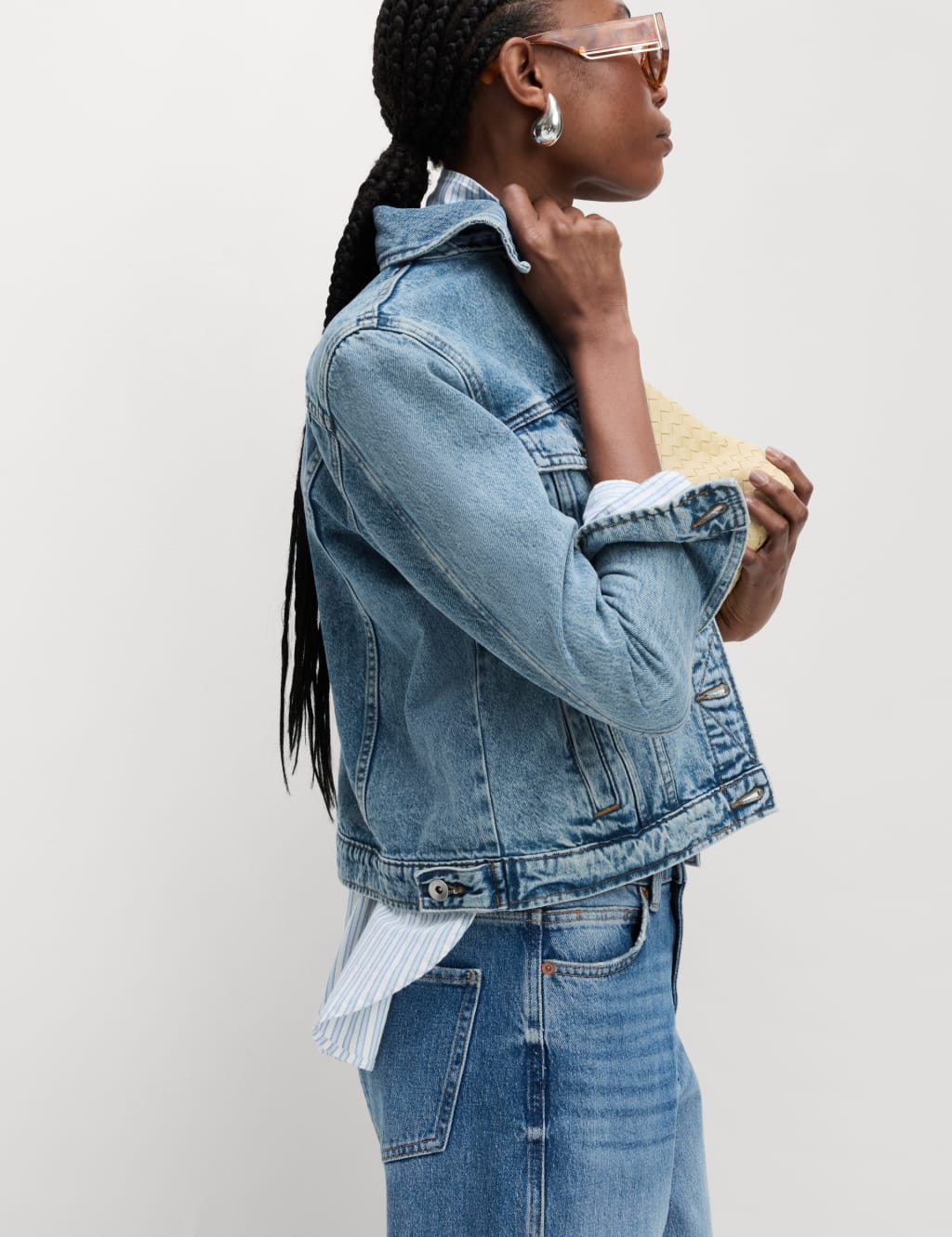 Pure Cotton Denim Jacket 6 of 7