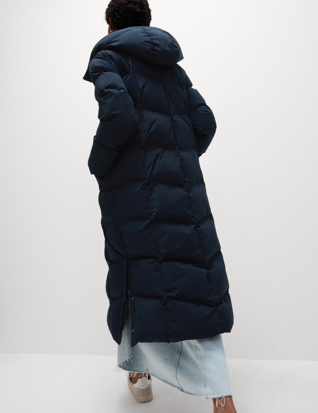 Thermowarmth Hooded Longline Duvet Coat M S Collection M S