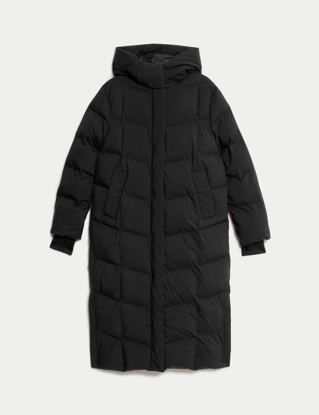 Thermowarmth Hooded Longline Duvet Coat M S Collection M S