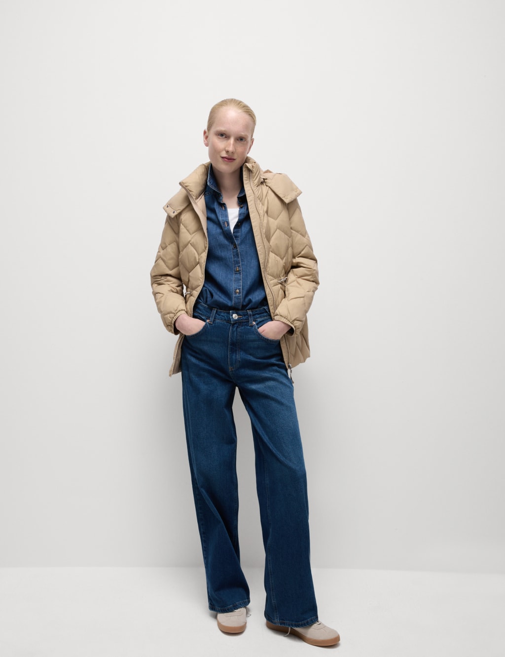 Marks and spencer down coat online