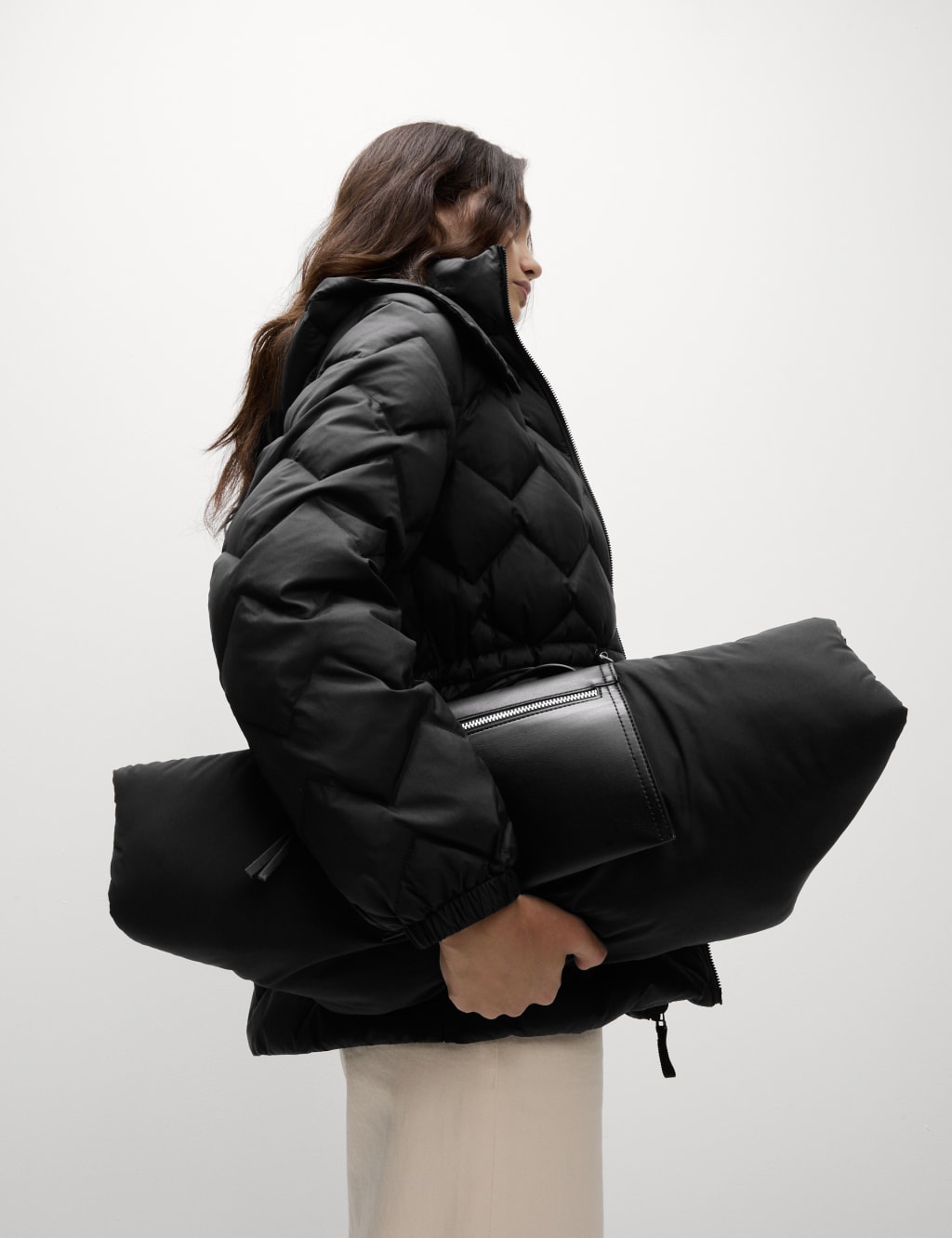 Feather and down jackets for ladies shop