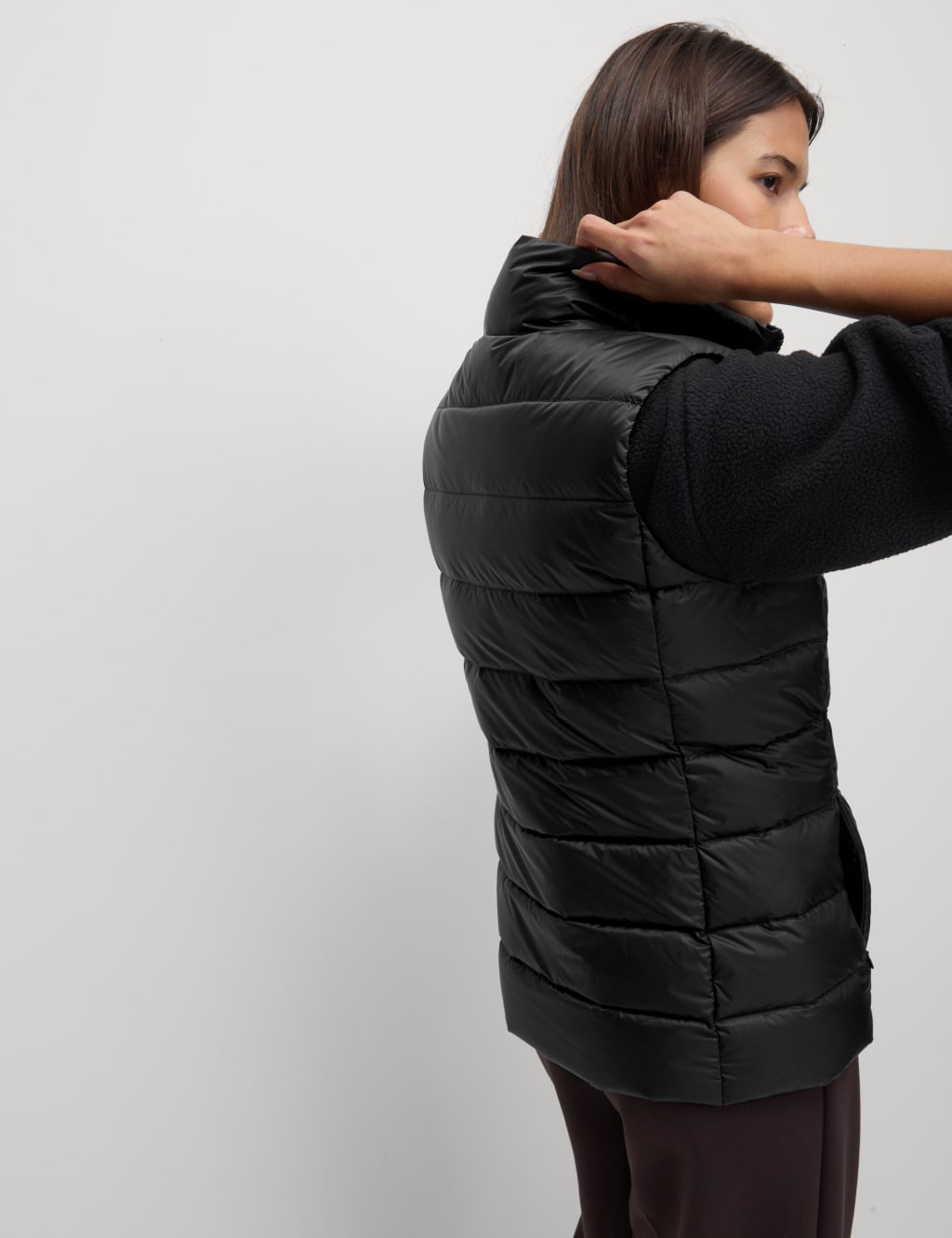 Feather & Down Quilted Packaway Puffer Gilet 4 of 8