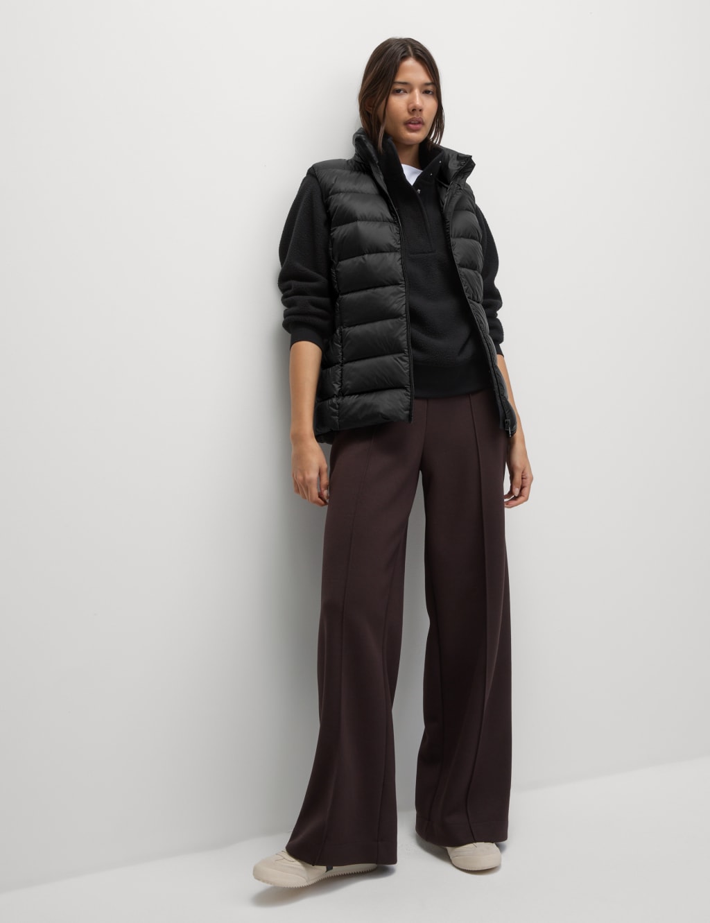 Feather & Down Quilted Packaway Puffer Gilet 5 of 8