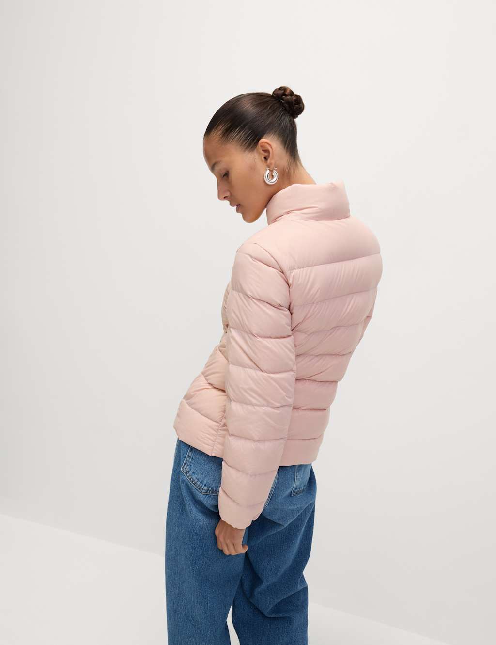 Petite Feather & Down Packaway Puffer Jacket 5 of 8