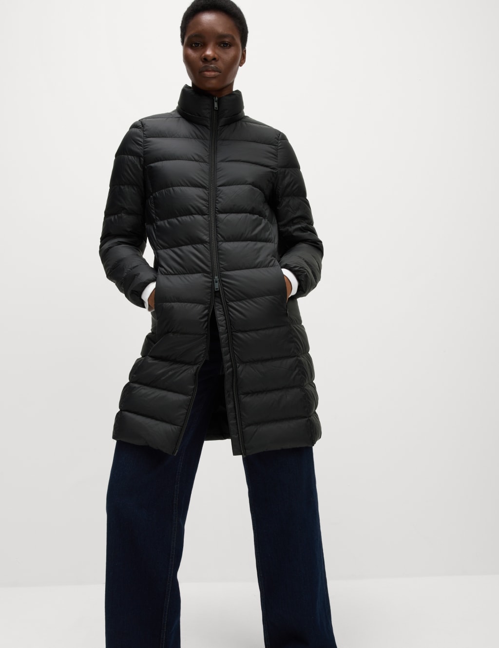 Ladies padded coats m&s clearance