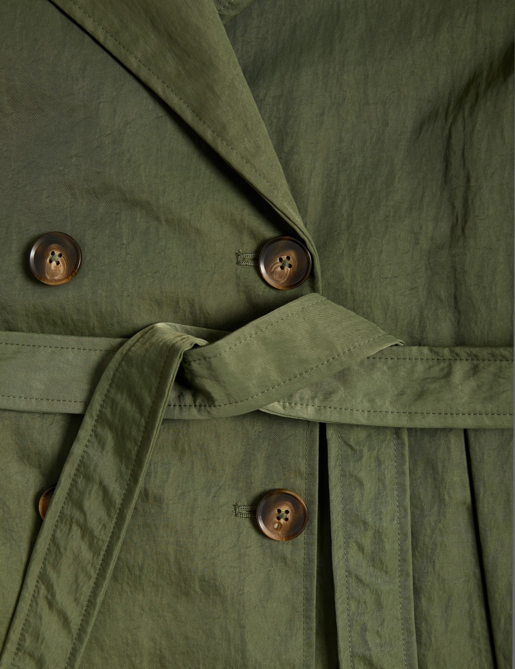 Waterproof Belted Trench Coat M S Collection M S