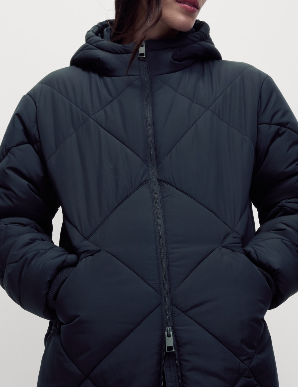 M and s padded coats outlet