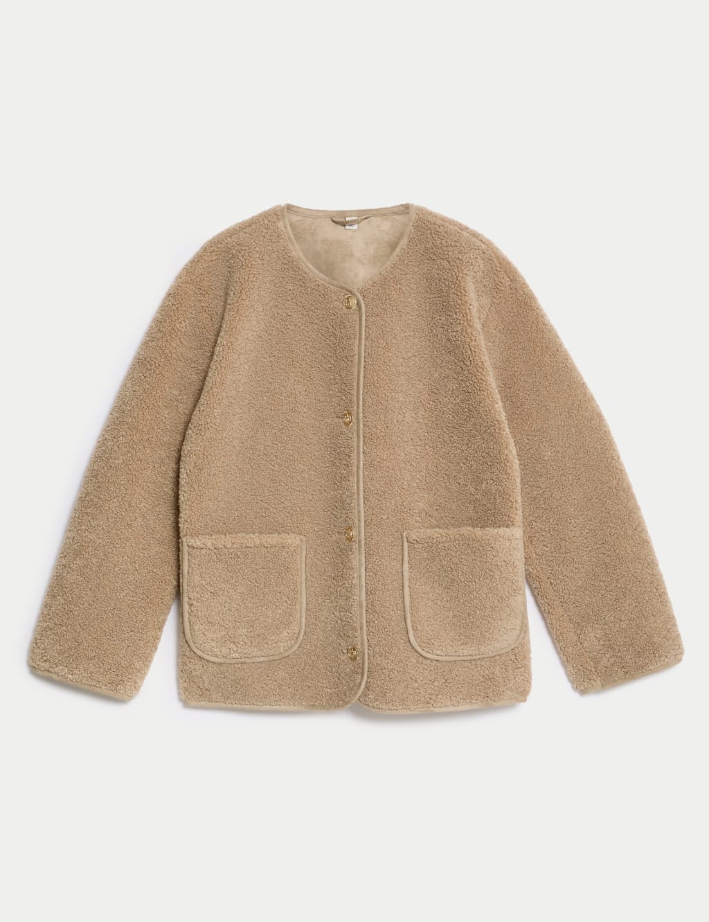 Borg Suedette Jacket