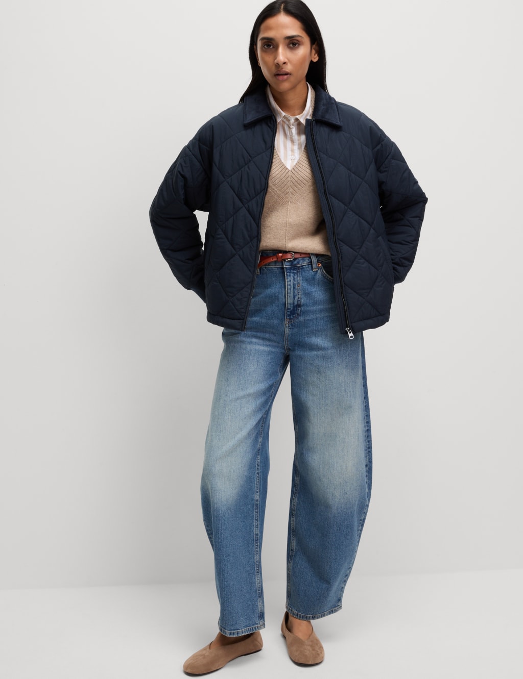 Thermowarmth™ Quilted Collared Jacket 3 of 7