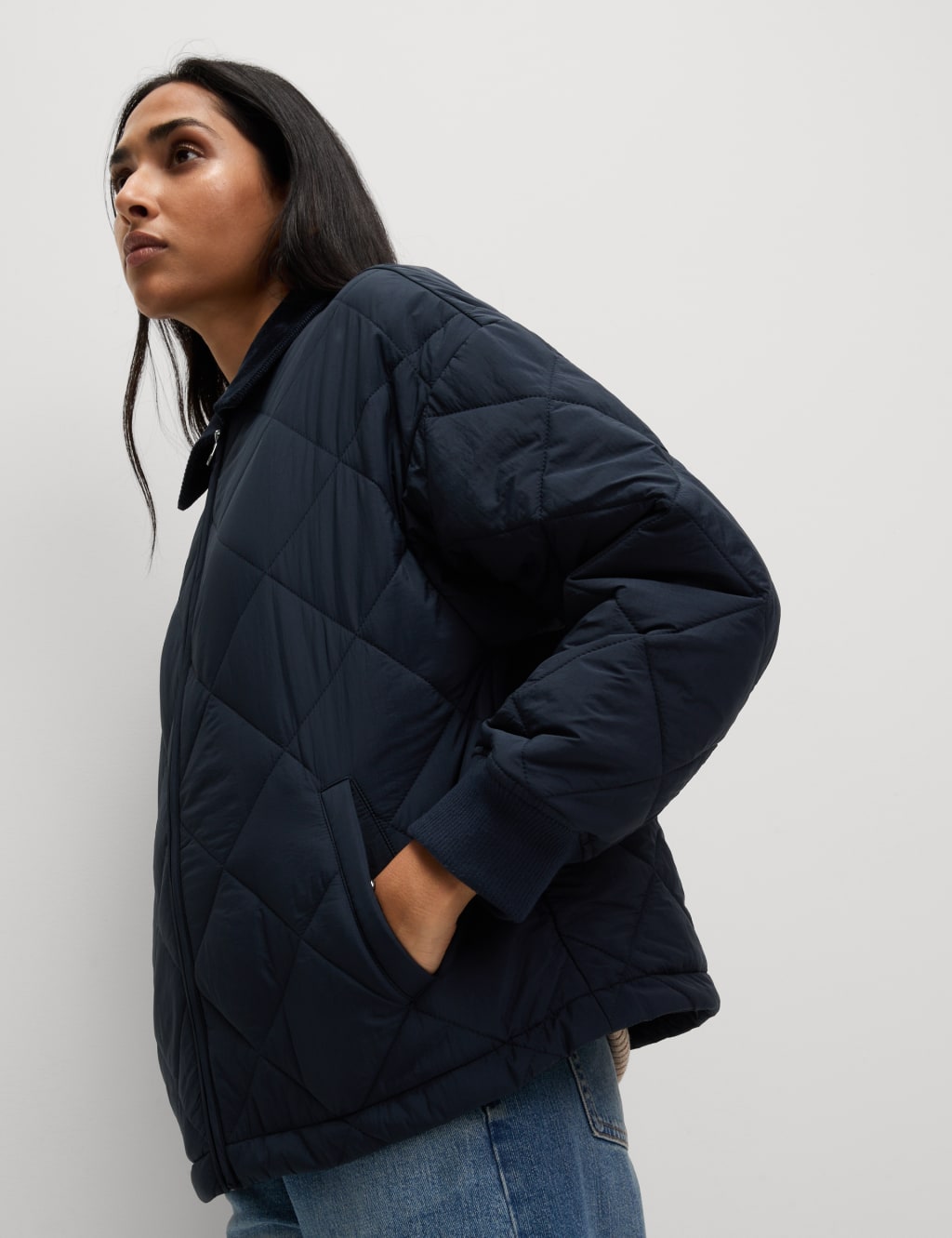 Thermowarmth™ Quilted Collared Jacket 4 of 7