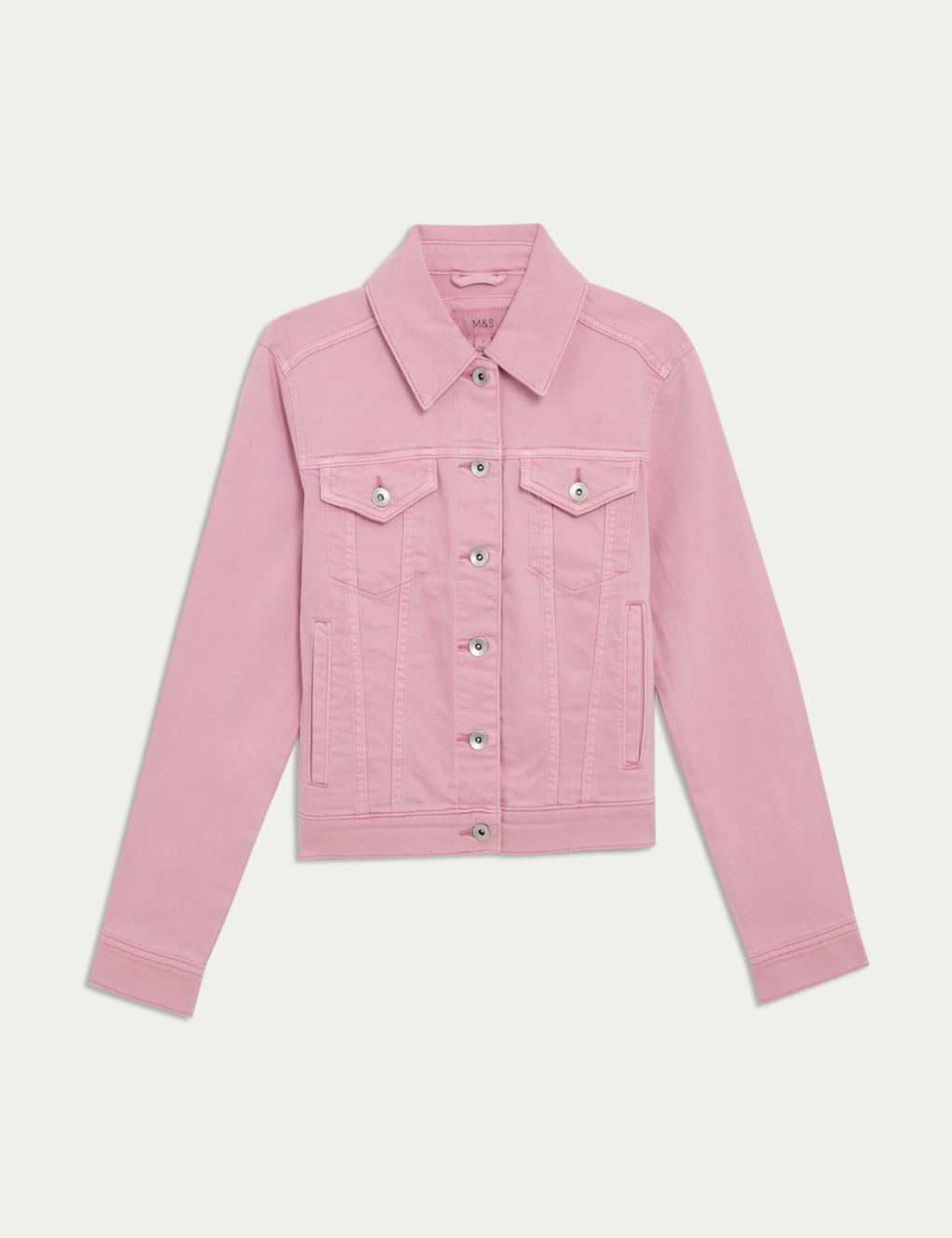 Cotton Rich Denim Jacket with Stretch 2 of 5