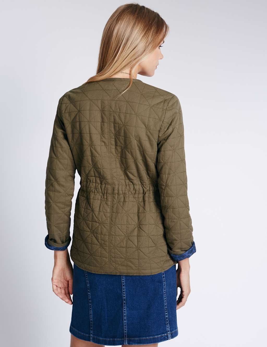 Pure Cotton Quilted Jacket 3 of 3
