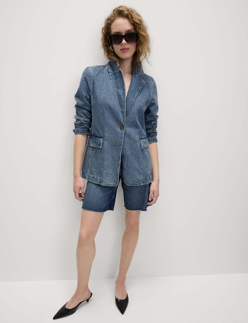 Denim Blazer 3 of 6