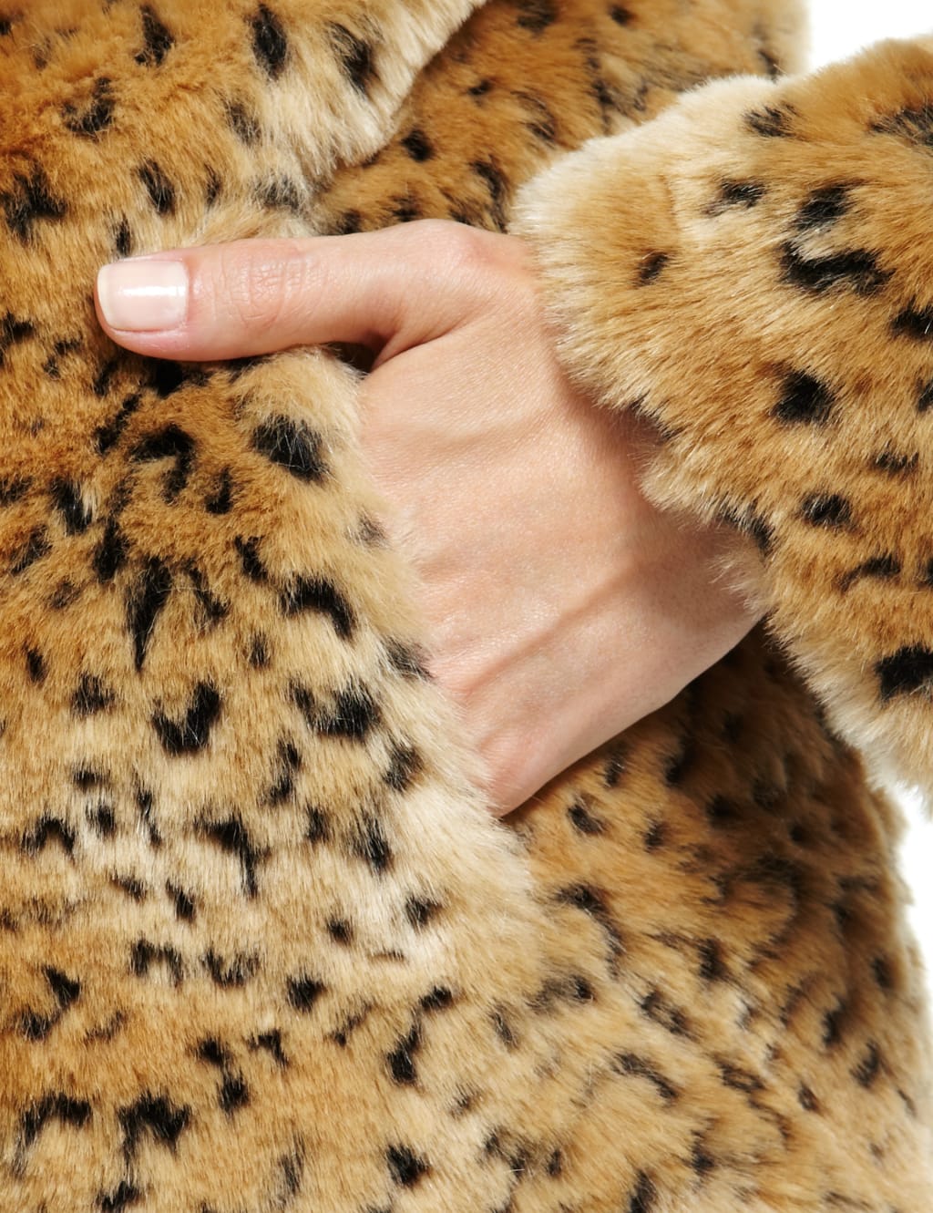 Faux Animal Fur Coat 5 of 7