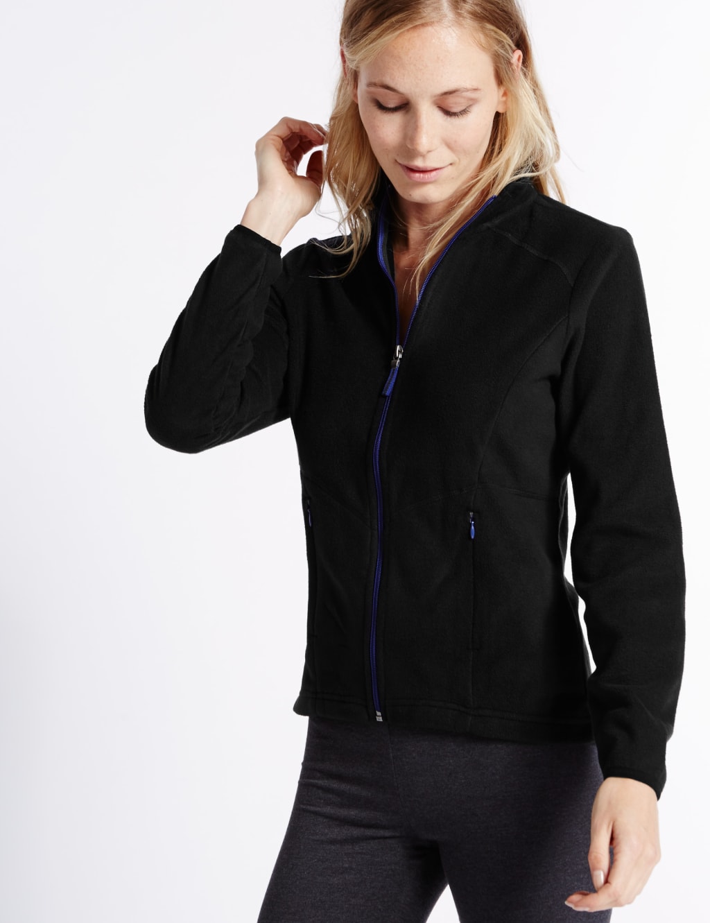 Ladies fleece jackets marks and spencers online