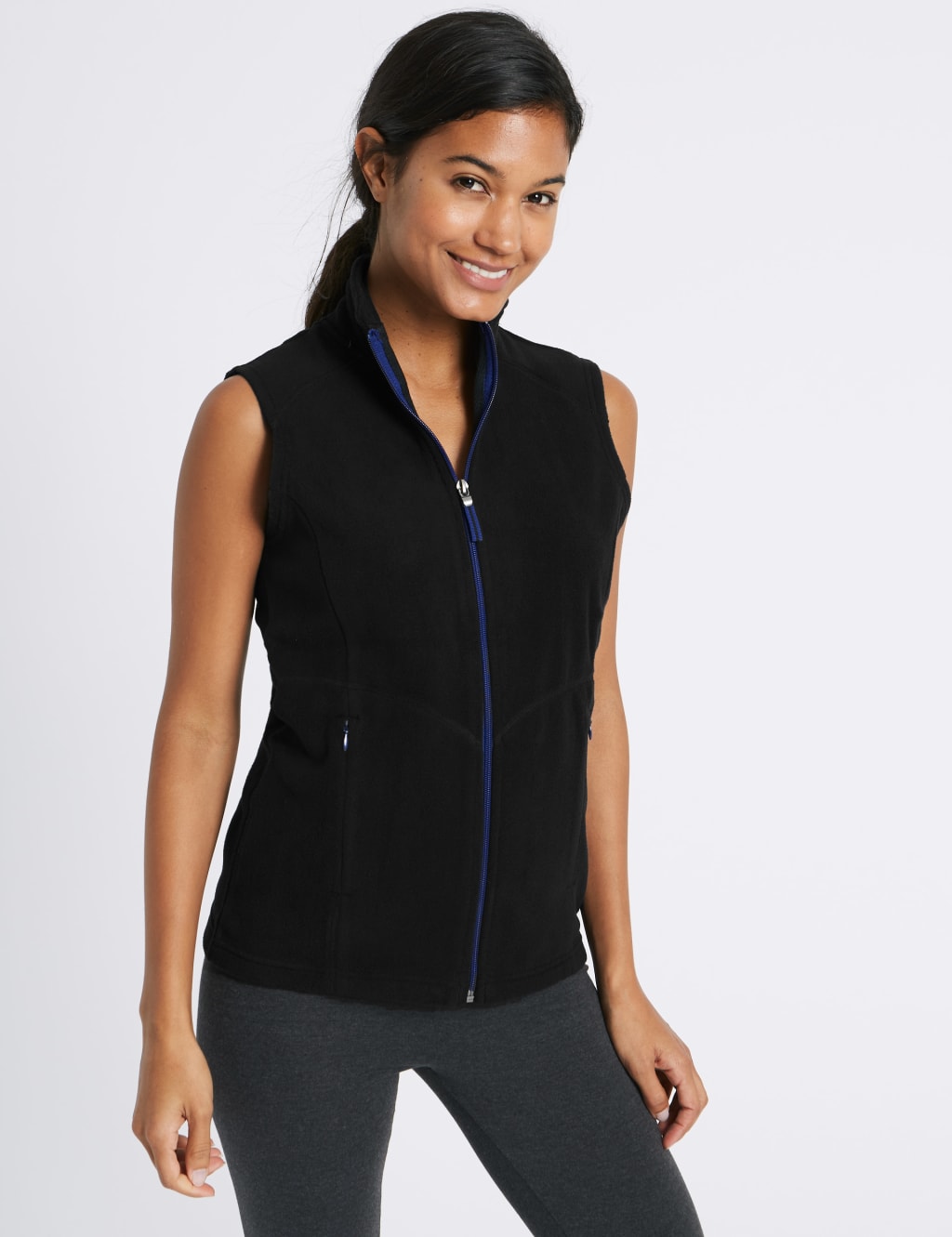 M&s ladies fleece gilet 2025