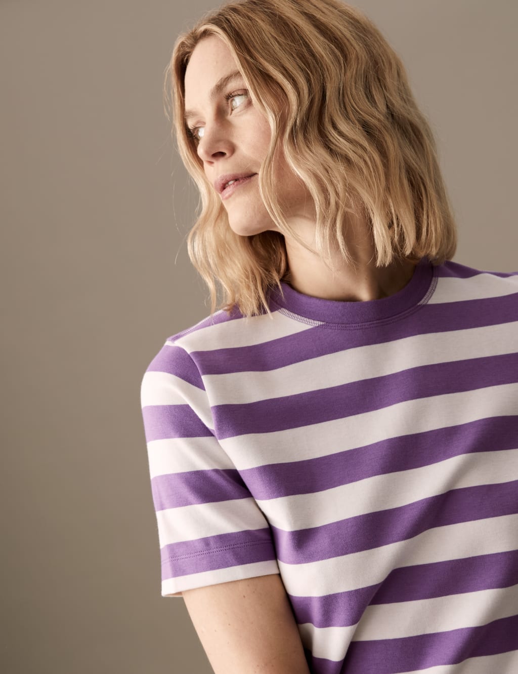 Cotton Rich Striped T-Shirt 3 of 5