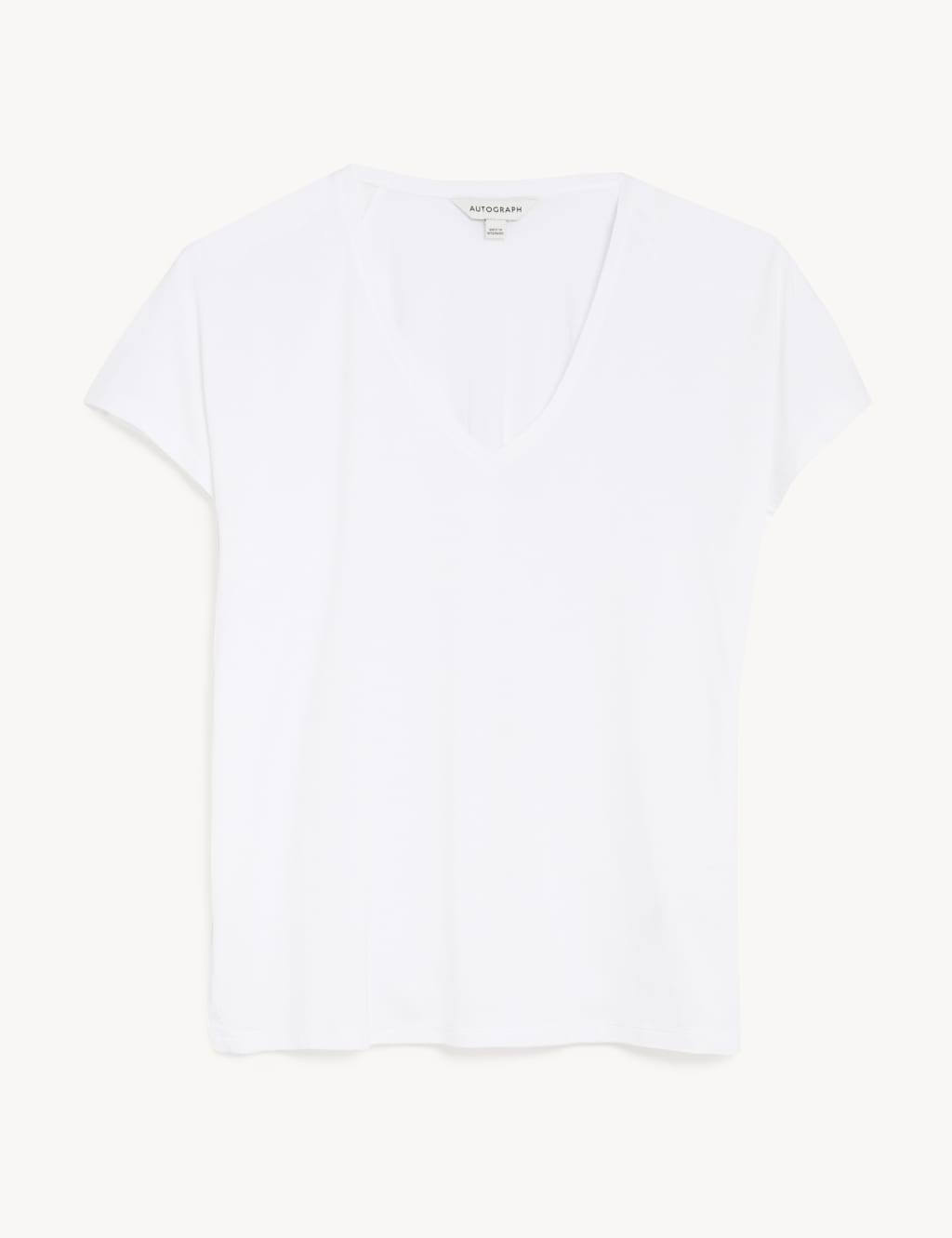 Jersey V-Neck Relaxed T-Shirt 2 of 5