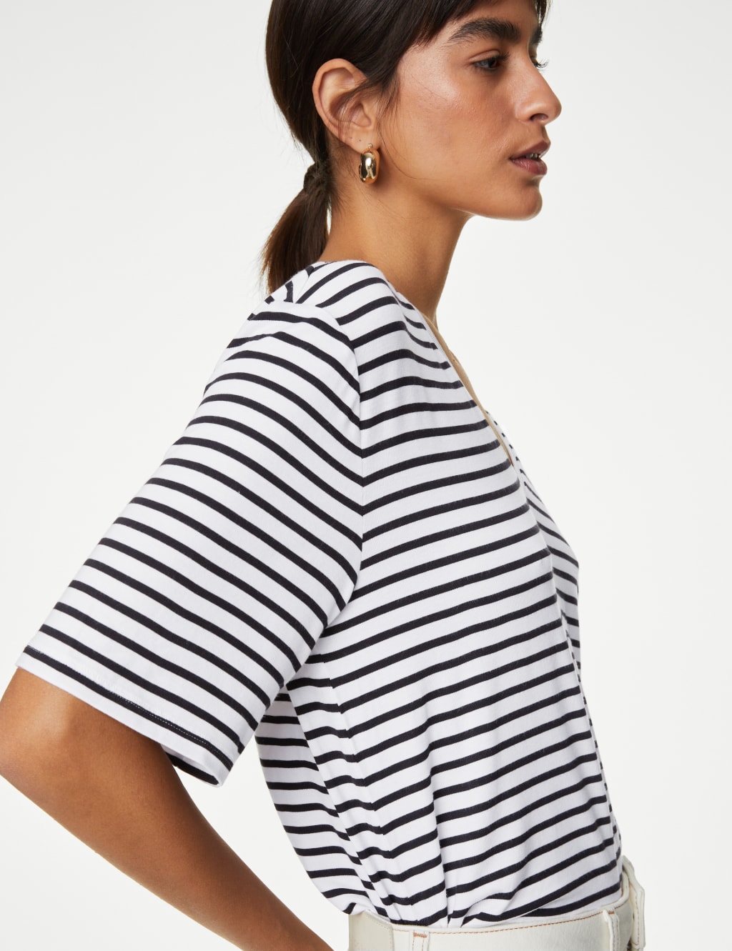 Jersey Striped T-Shirt 1 of 5