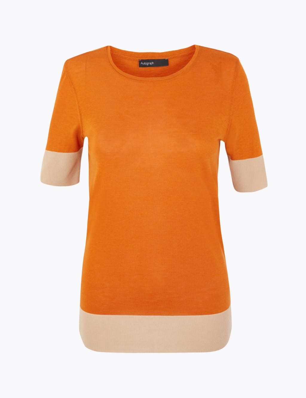 Tencel ™ Colour Block Short Sleeve T-Shirt 2 of 5