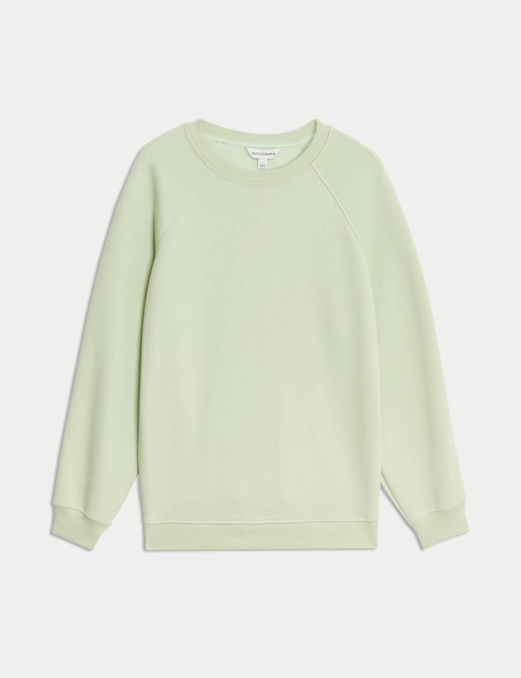 Cotton Blend Crew Neck Sweatshirt 2 of 7