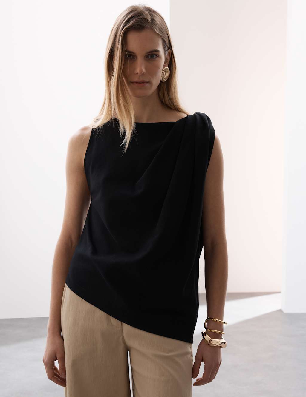 Cotton Rich Relaxed Fit Top 6 of 6