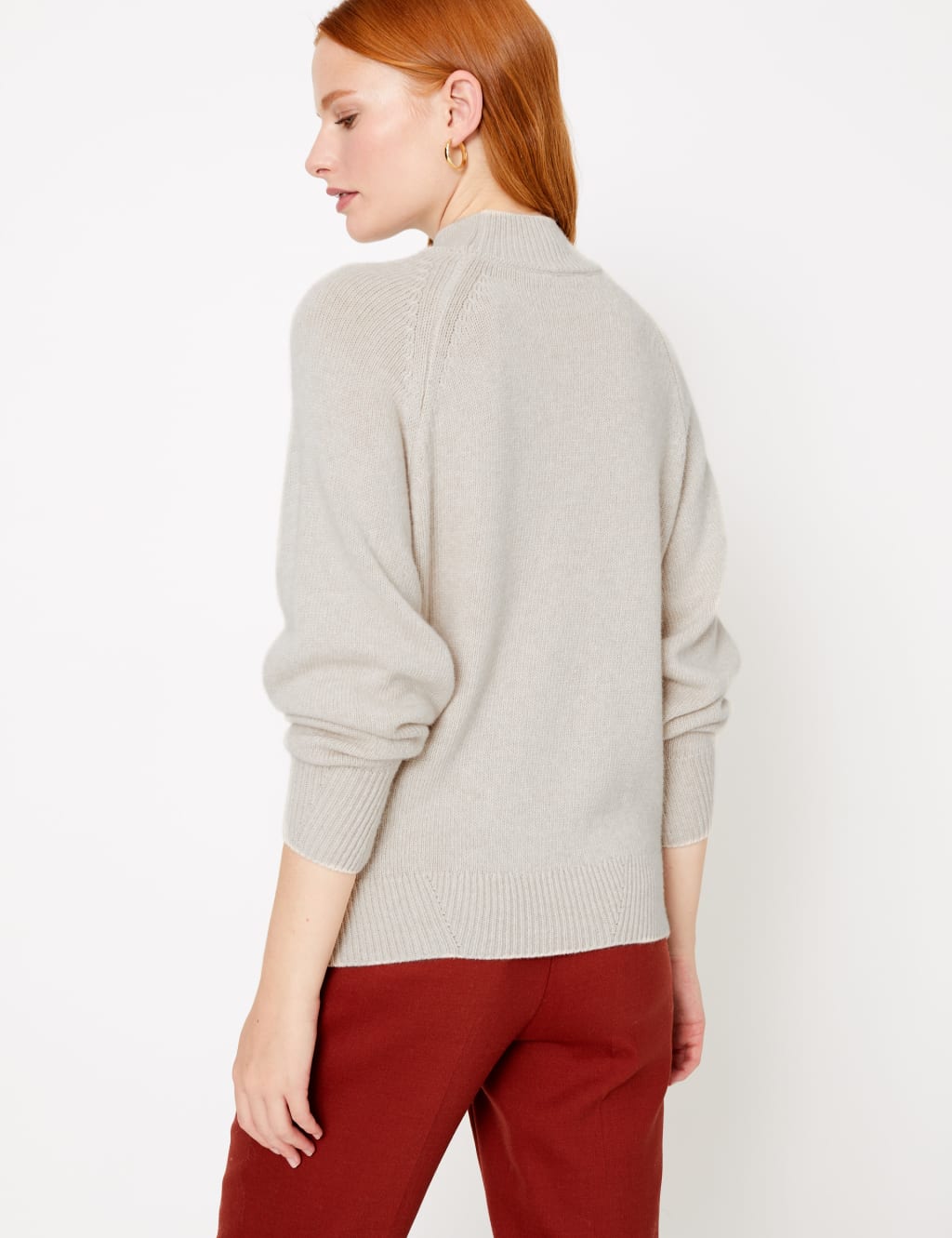 Argyle Turtle Neck Relaxed Fit Jumper 5 of 5