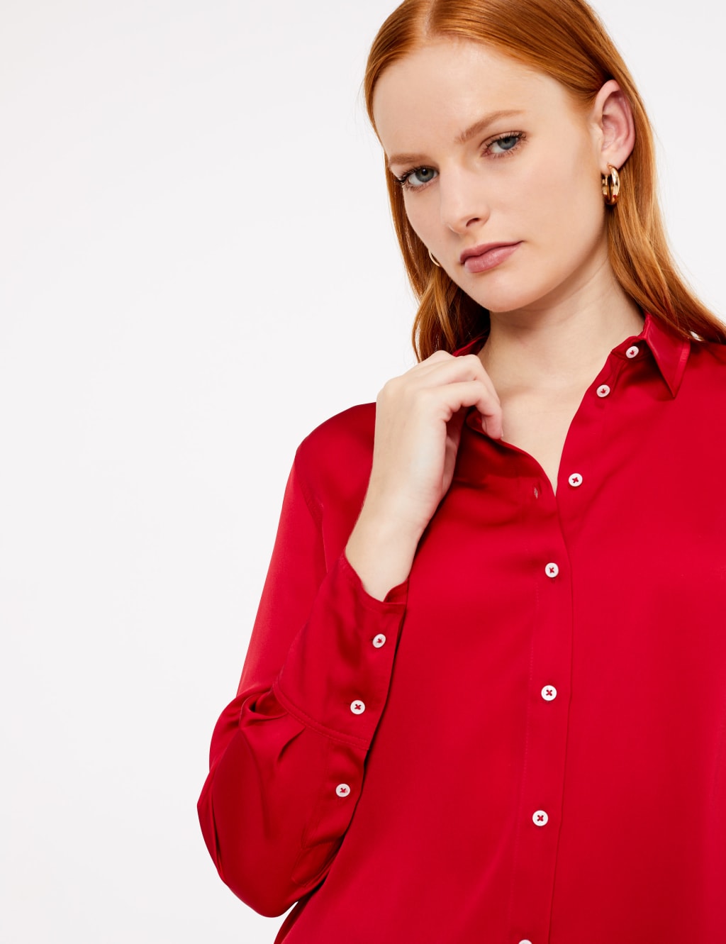 Satin Shirt 1 of 5