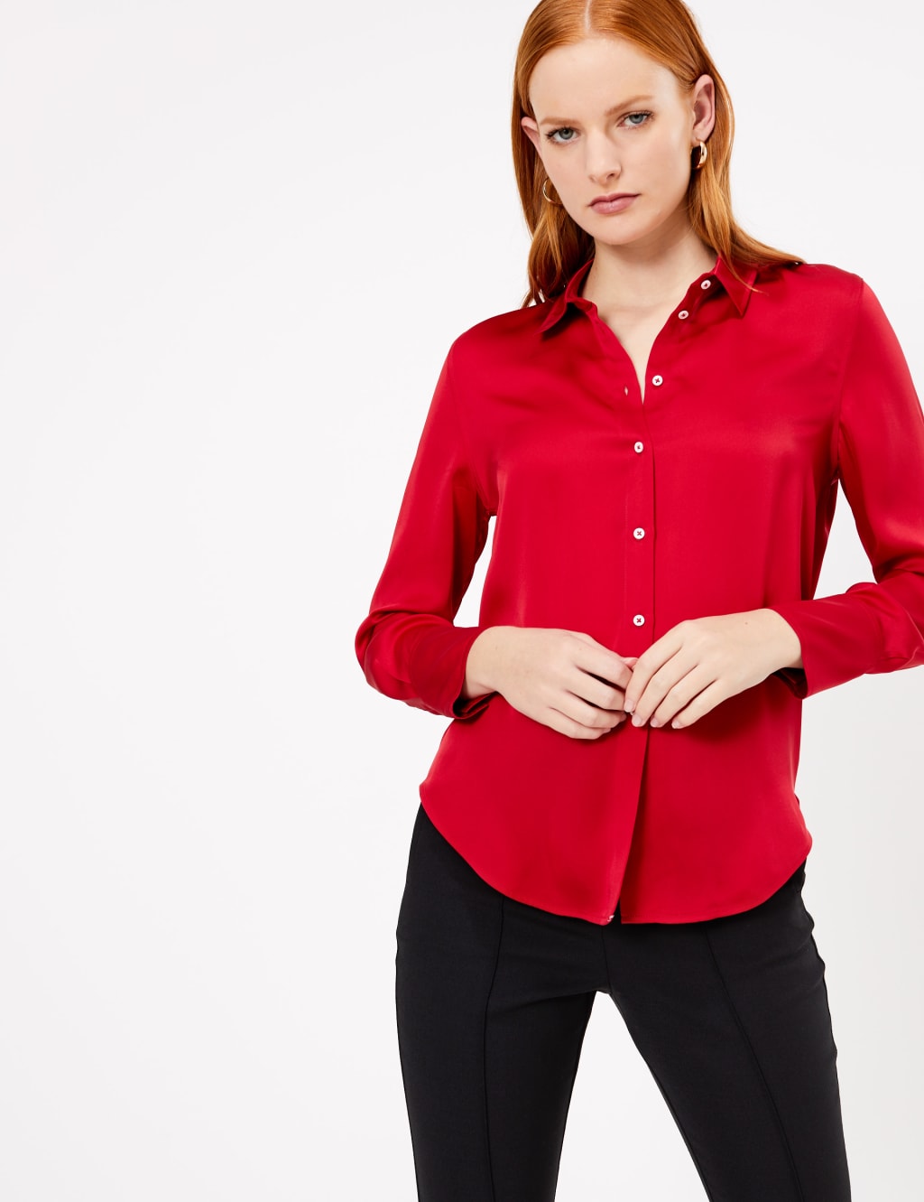 Satin Shirt 4 of 5