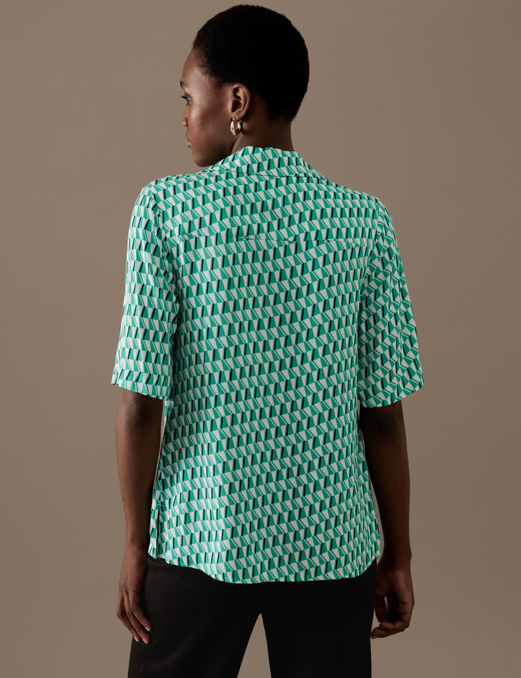 Printed Boxy Top 6 of 7