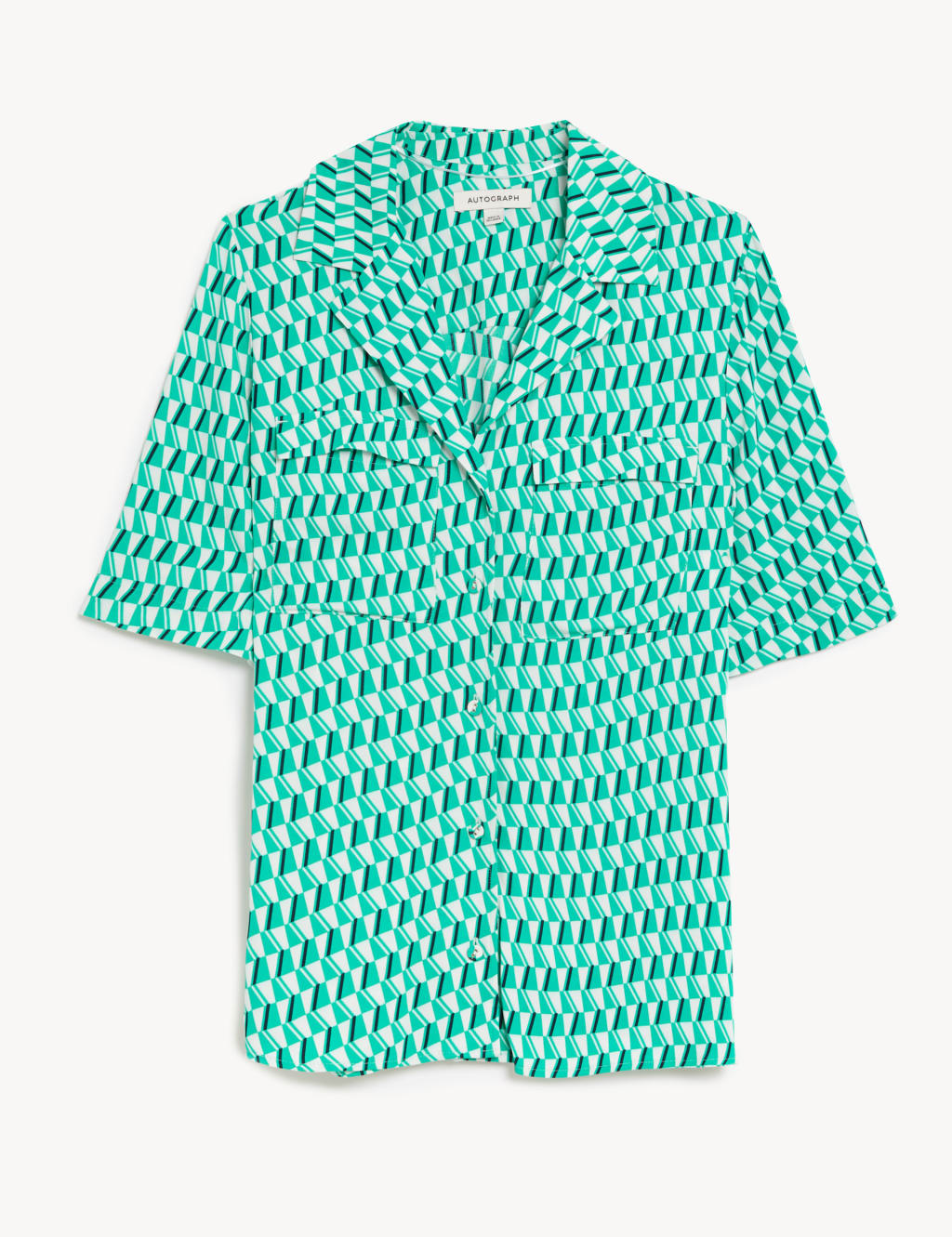 Printed Boxy Top 2 of 7