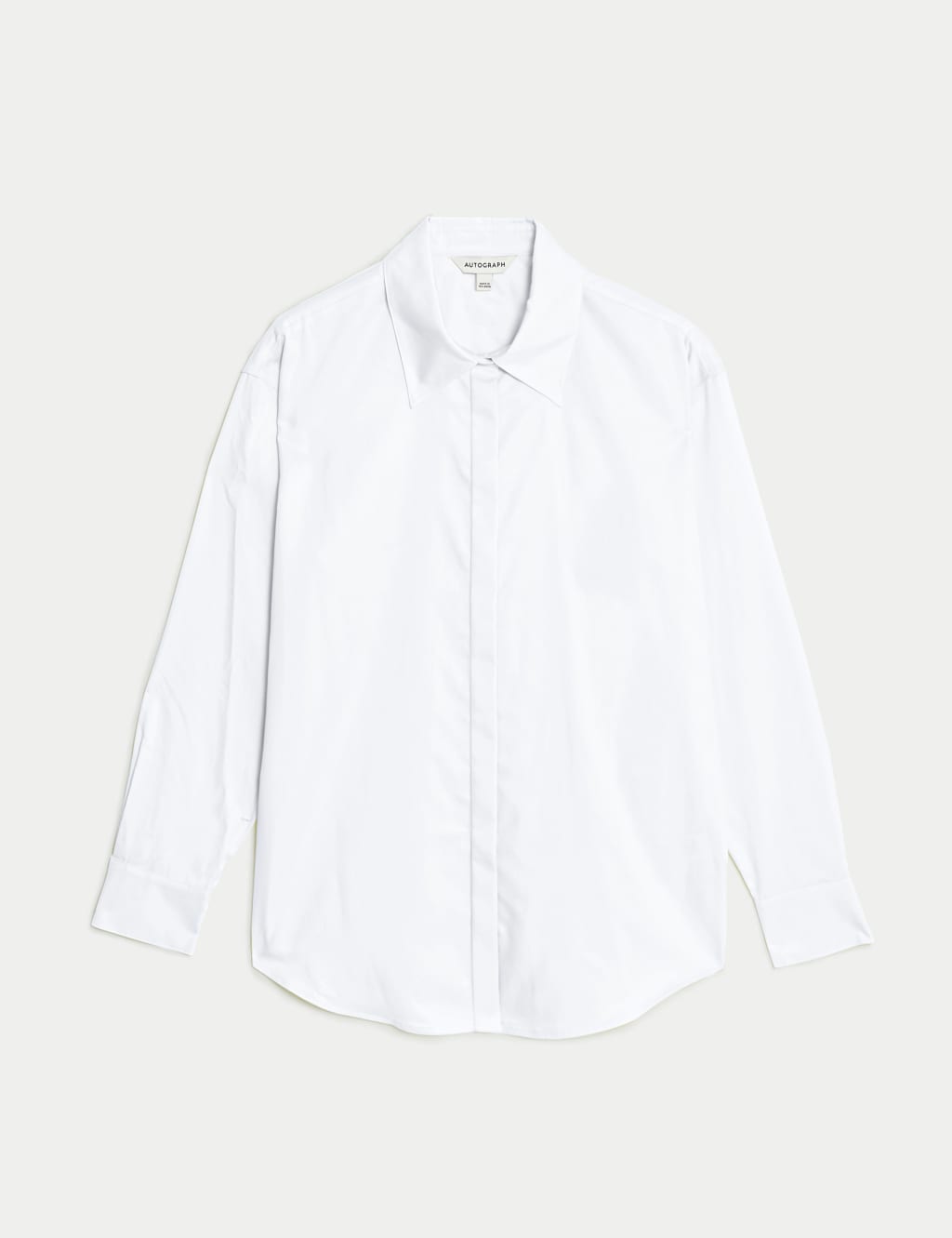 Pure Cotton Collared Relaxed Shirt 2 of 7