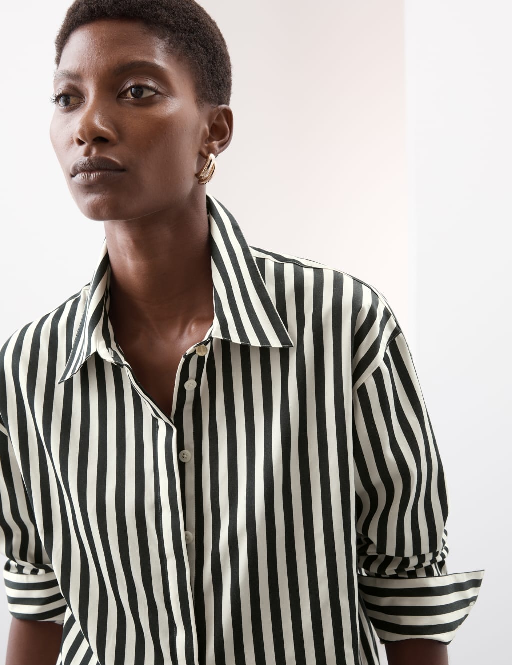 White striped shirt womens cheap
